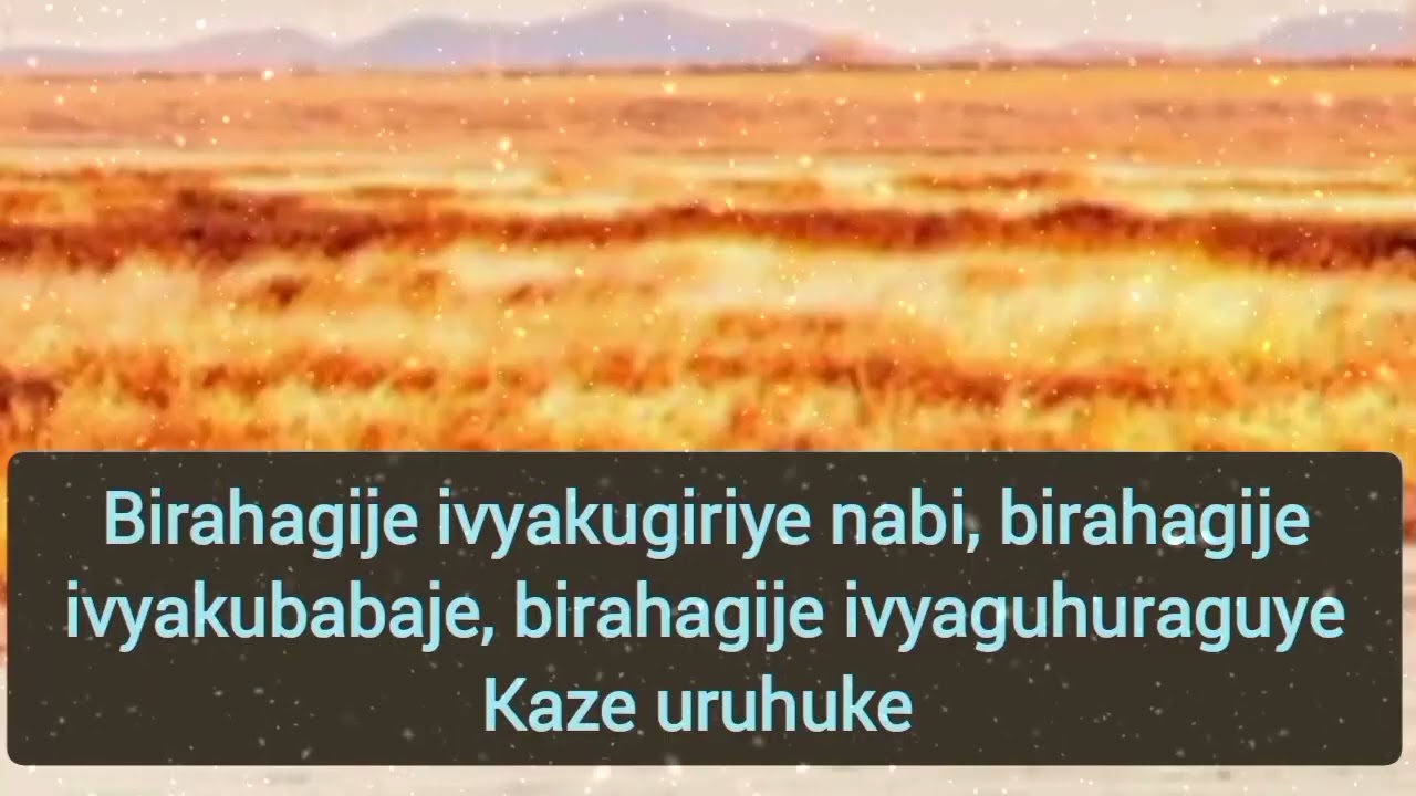 Tabu zangu isobanuye mu kirundi 