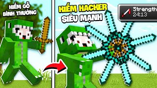 KHANGG BEDWARS THỬ THÁCH SỞ HỮU VŨ KHÍ HACKER TẠO RA CÔNG TRÌNH KIM CƯƠNG SIÊU VIP TROLL NOOB TEAM