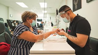 This is what nail salons look like in Toronto right now