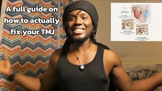 Full guide on how to get a symmetrical jaw and fix TMJ