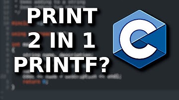 C Programming Tutorial - Print Two Lines in One Printf Statement