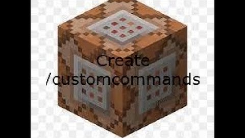 How to make custom commands in Minecraft Bedrock Edition! /sethome and /home included!