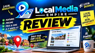 Build This once , Sell It To Every Local Business ( $2k/month ) | Local Media Empire Review