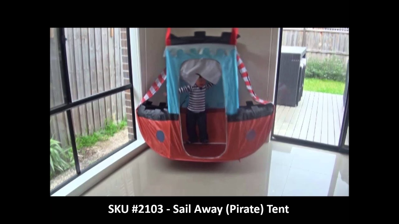 pirate ship tent