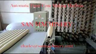 Automatic paper cone making machine