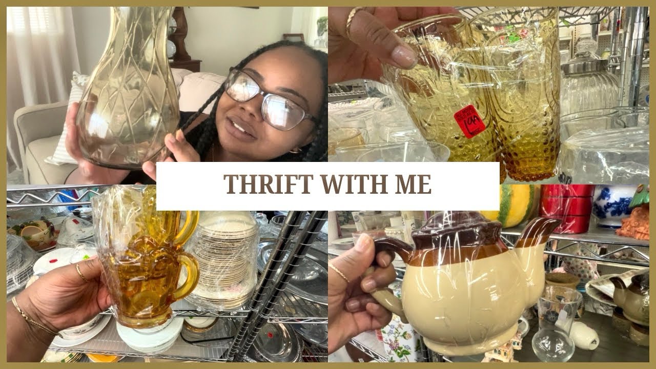 GOODWILL THRIFT WITH ME VLOG 🍂 goodwill, fall home decor and thrift ...