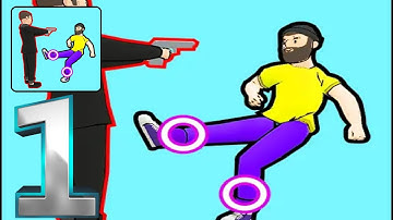 Slow Mo Run - Gameplay Walkthrough Part 1 Levels 1-3 (Android,ios)