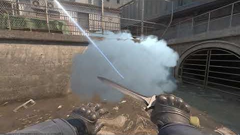 CS2: Overpass B Short Pipe Smoke