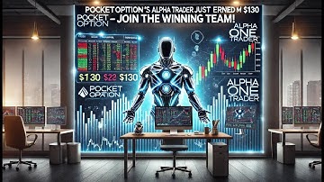 PocketOption Robot Alpha One Trader Just Made Me 130$