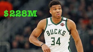 Giannis Antetokounmpo Signs The Largest Nba Contract Of All Time With The Milwaukee Bucks