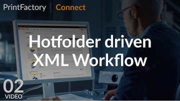 PrintFactory Connect 2 : Hotfolder driven XML Workflow