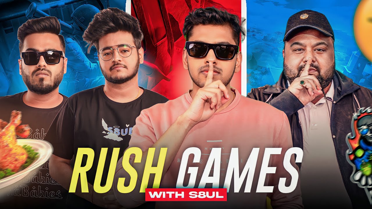 ⁠@8bitGoldygg Bhai Praised Me For This Clutch || RUSH GAMEPLAY