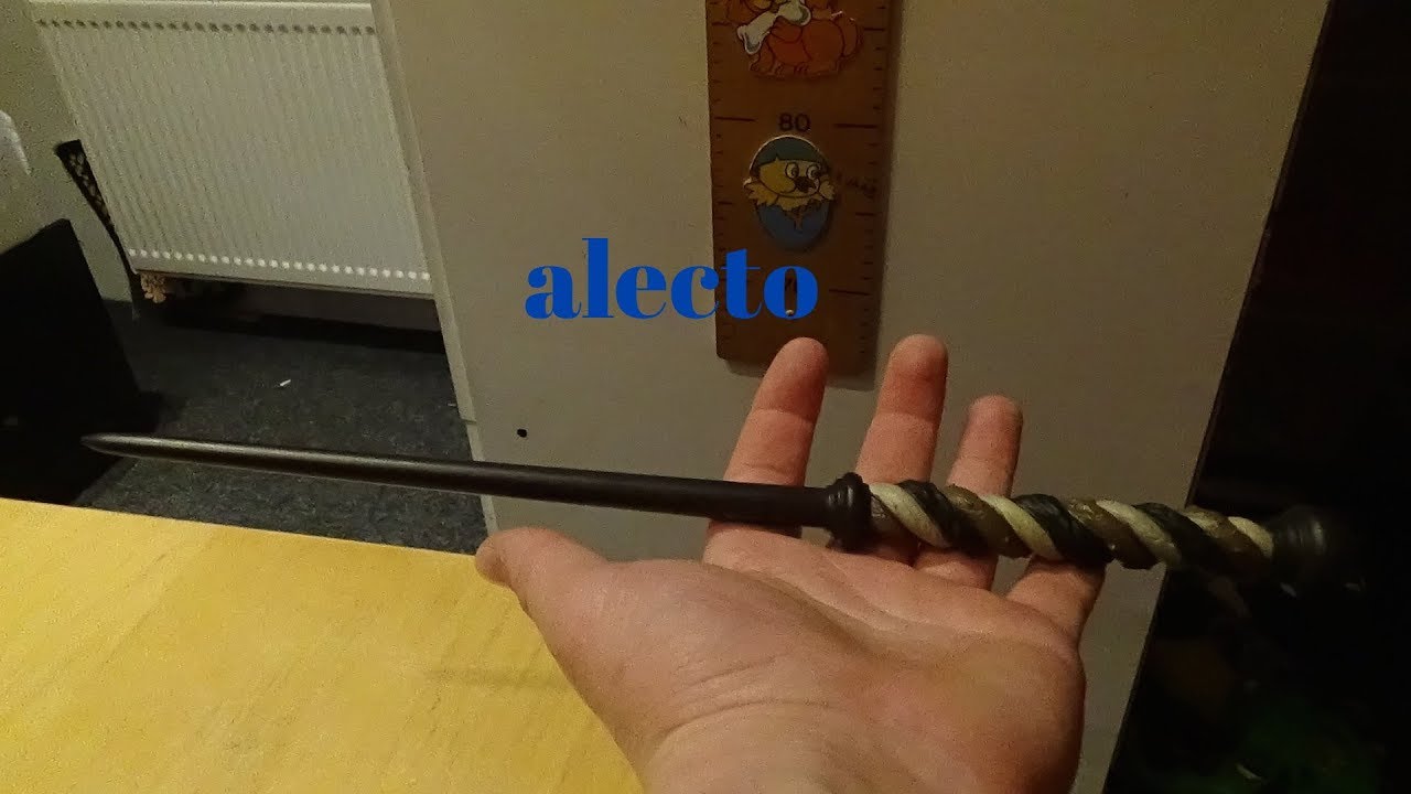 alecto carrow wand/toverstok (van heroictales.nl)