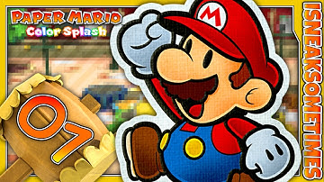 Paper Mario: Color Splash - Part 1 Port Prisma • Nintendo Gameplay Walkthough Let