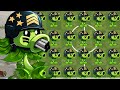 PVZ 2 New Plants Mega Gatling Pea Gameplay - Plants Vs Zombies 2