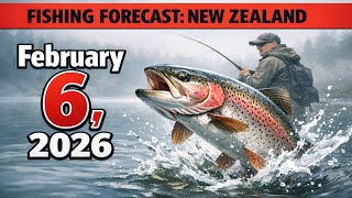 FISHING FORECAST in New Zealand for February 6, 2026 - Drop Everything and Go Fishing!