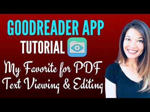 GoodReader App Tutorial - My Favorite PDF Annotation App