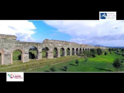 VIA APPIA ANTICA VISTA DAL DRONE