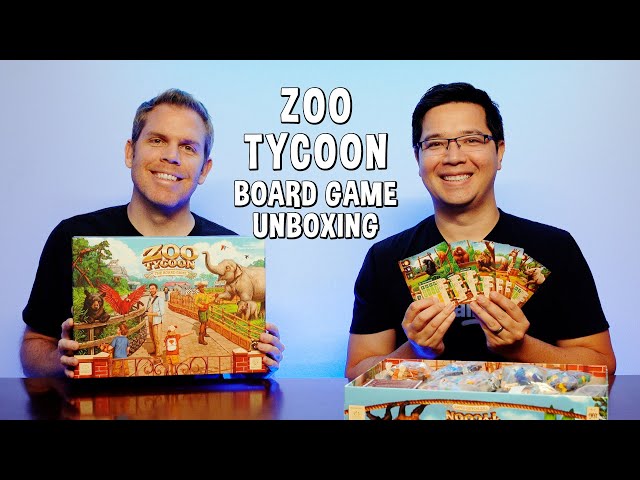 Zoo Tycoon: The Board Game will let you build a zoo on your table next year