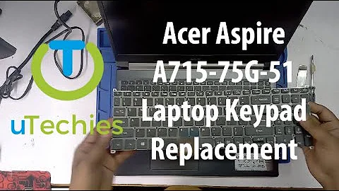 Acer Aspire A715-75G-51 Laptop Keypad Replacement | Step-by-Step Guide