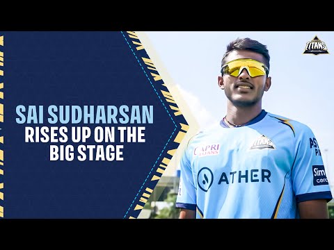 Gujarat Titans | Sai Sudharsan rises up on the big stage