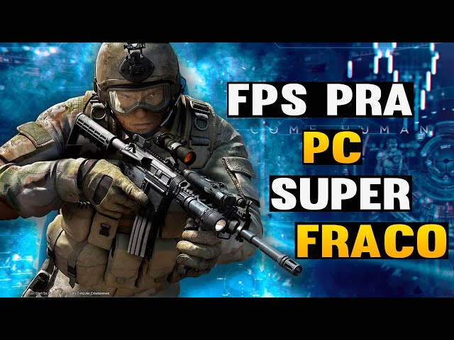 6 jogos FPS mais intensos para jogar em um PC fraco