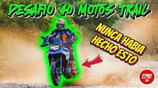 🏍️40 MOTOS TRAIL EN UNA SEMANA MISION IMPOSIBLE / 40 MOTOS TRAIL: JORNADA CON UNA REVISTA DEL MOTOR