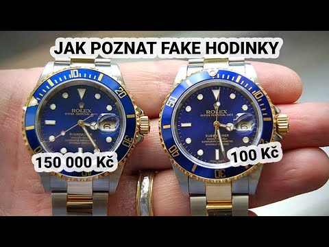 Video: 3 způsoby, jak identifikovat falešné hodinky