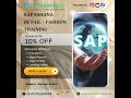 Master SAP S/4HANA Retail + Fashion! TRAINING#expertsofttraining
