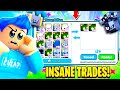I Traded For A HUGE PET In Pet Sim X And THESE TRADES WERE HUGE! (Roblox)
