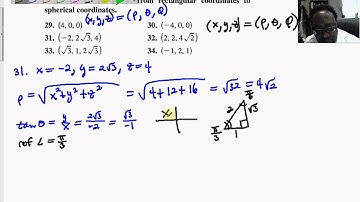 11 7 Rectangular to Spherical Coordinates Conversion