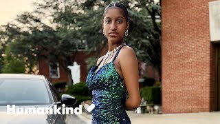 She was invited to prom but didn't have a dress. Then a tween designer made magic happen.