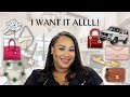 Luxury Wishlist 2024⎮Dior, Chanel, Louis Vuitton, Fendi, Polene, &amp; Saint Laurent!