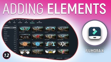 Filmora X Adding Elements | Tutorial #12 | FilmiStock | Wondershare
