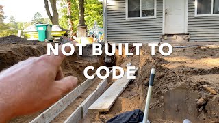 Tearing out another failed foundation!!!