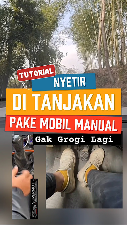 Paling Mudah 💡 ini Tutorial Mengemudi di Tanjakan pake Mobil Manual 🚗 #tipsotomotif #tipsmengemudi