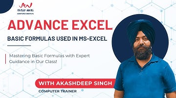 4. BASIC FORMULAS USED IN MS-EXCEL