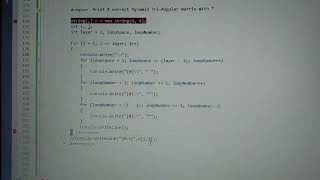 How to print Pyramid in c# console application fresher and experience