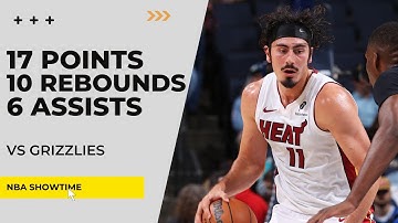 Jaime Jaquez Jr. 17 Points, 10 Rebs, 6 Assists vs Grizzlies I 25-26 NBA Season