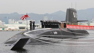 新型潜水艦「たいげい」引き渡し