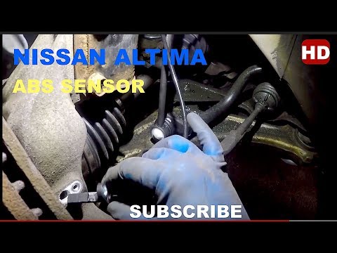 Nissan Altima How to replaced ABS sensor