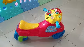Vtech 2 in 1 Learn & Zoom Motor Bike | Mainan Anak Motor Vtech Belajar Keseimbangan