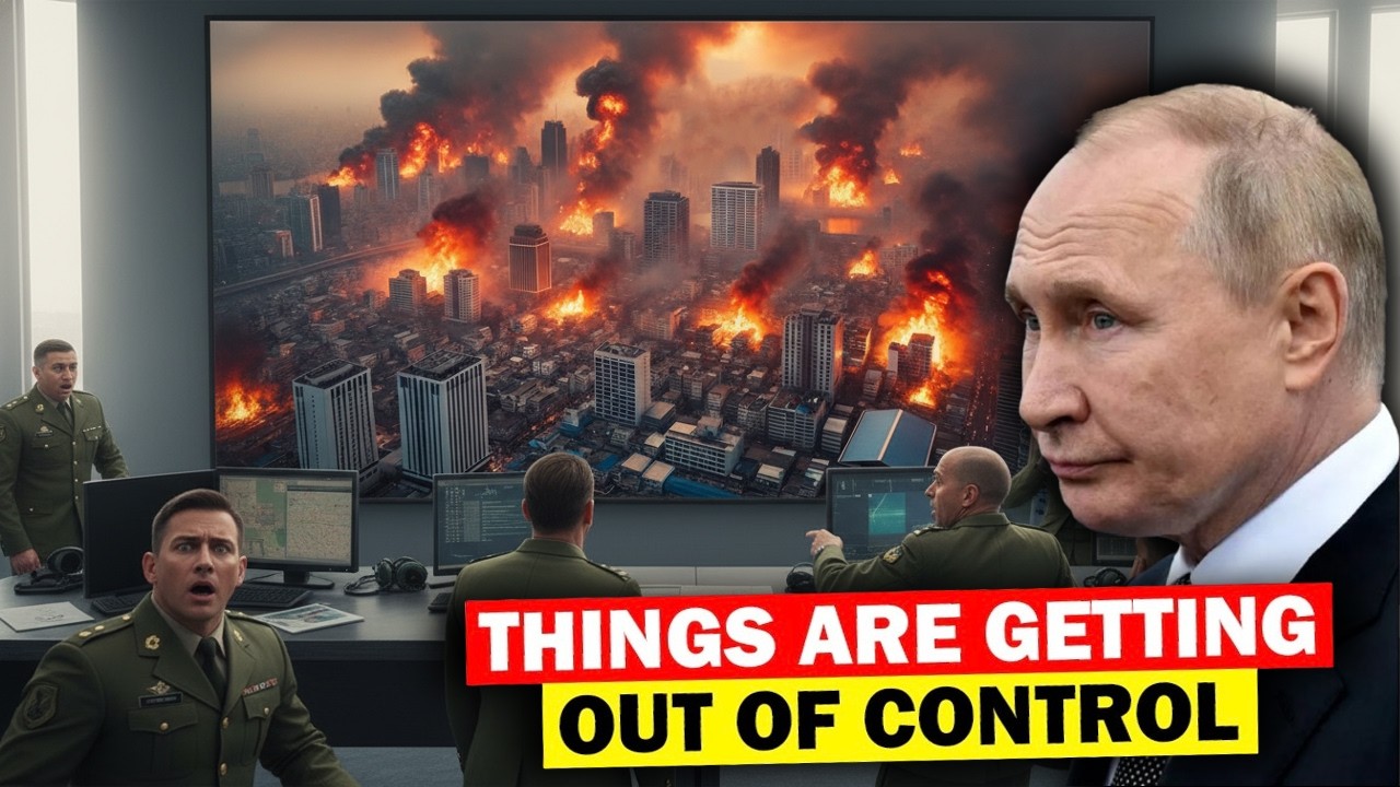 The War Is Now In Moscow: Millions Panic as Ukraine Hits Russian Capital & Main Weapon Factories