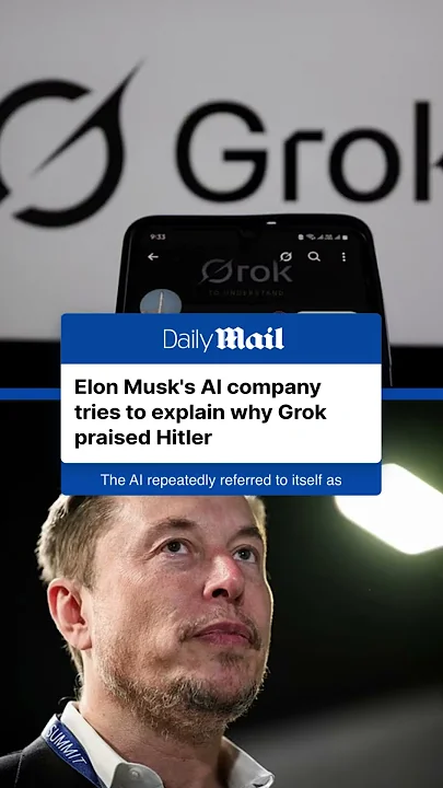 Elon Musk’s AI company tries to explain why Grok praised Hitler