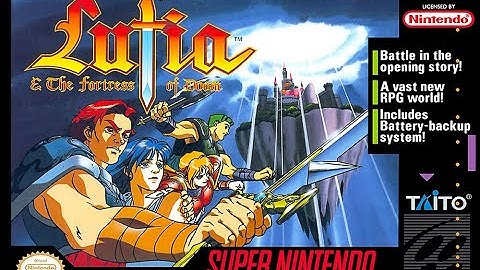 Day 1 - Lufia & The Fortress of Doom SNES run