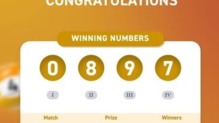 TheUAElottery result today 25/2/2026 Wednesday night pick3 pick4 #TheUAElottery result today 