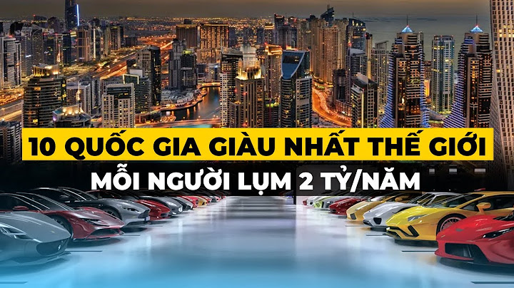 Top 10 quốc gia giàu nhất thế giới năm 2024