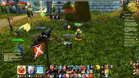 WoW [MoP Beta] - 85 Warrior vs. 90 Monk