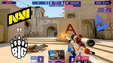 NEW NAVI vs BIG - HIGHLIGHTS - MIRAGE - BLAST Premier Fall - CSGO 2023