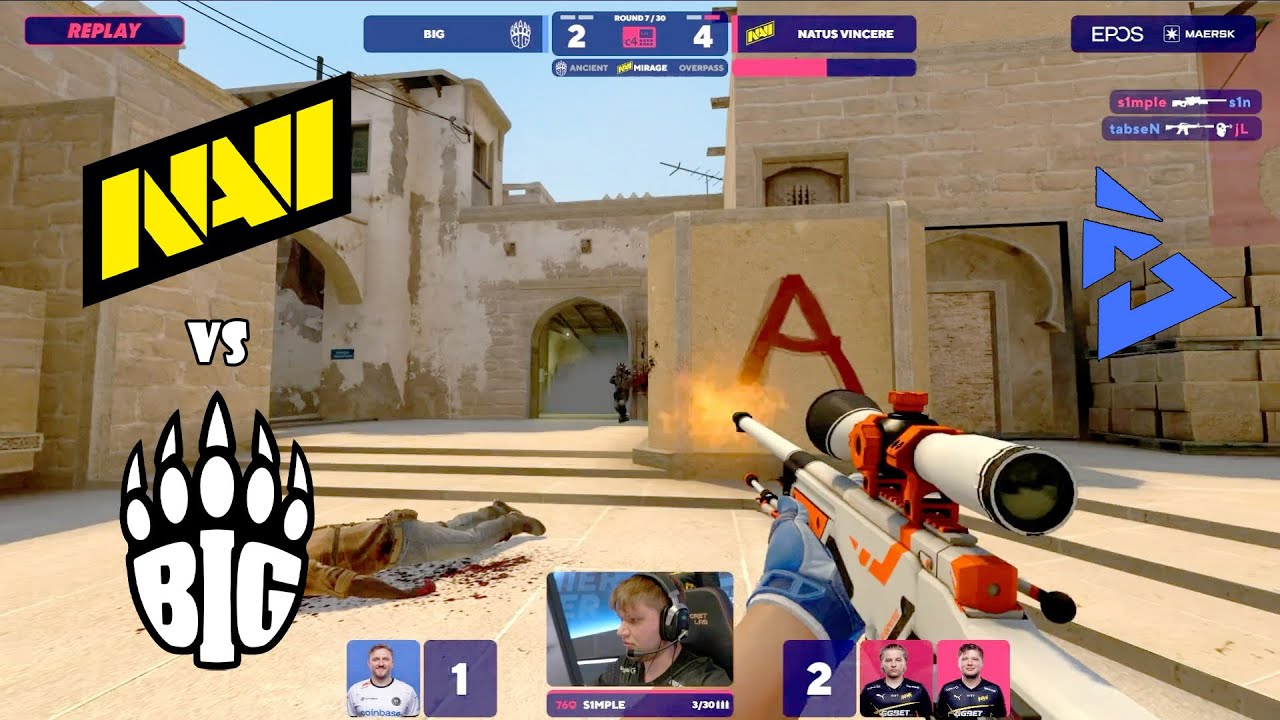 NEW NAVI vs BIG - HIGHLIGHTS - MIRAGE - BLAST Premier Fall - CSGO 2023